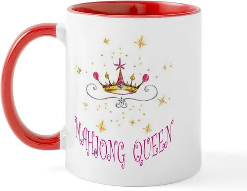 Vista 69 de CafePress Mahjong Mugs - Taza de café de cerámica de 11 oz (11.0 fl oz)