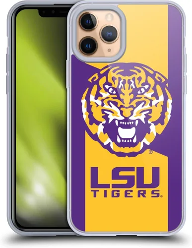 Vista 131 de Head Case Designs Funda de gel suave con licencia oficial de la Universidad Estatal de Louisiana LSU Camou compatible con Apple iPhone 7 Plus/iPhone
