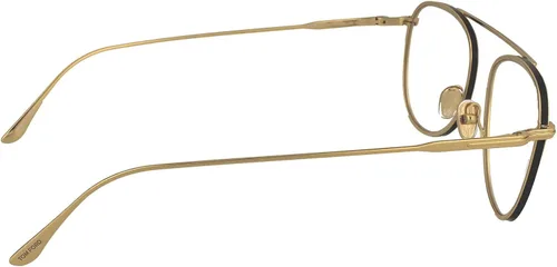 Vista 4 de Tom Ford FT 5691-B BLUE BLOCK - Marco de gafas para hombre, color dorado brillante 5218145, Oro amarillo brillante W. Lente de bloque negro