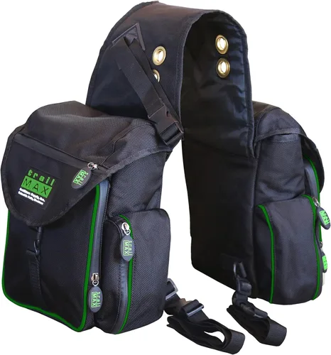 Vista 9 de TrailMax Serie 500 Bolsas de sillín aisladas y acolchadas para montar en senderos; bolsas acolchadas y aisladas para caballos; bolsas acolchadas