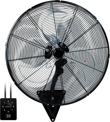 Vista 9 de Bestronair - Ventilador de pared de 20 pulgadas, ventiladores oscilantes de pared de alta velocidad