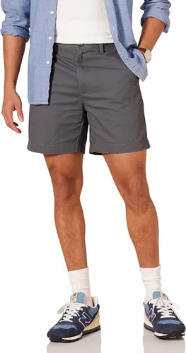 Vista 14 de Amazon Essentials - Pantalones cortos chinos de corte clásico 7 pulgadas para hombre