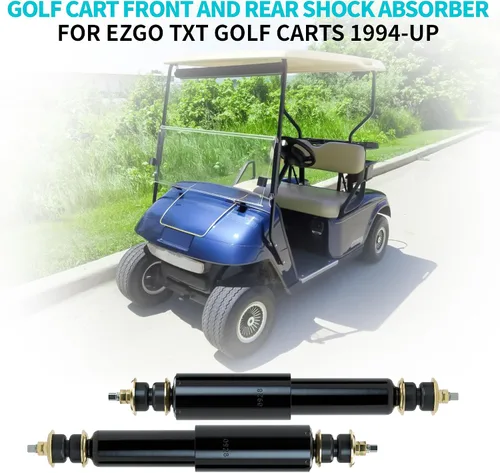 Vista 3 de 10L0L Amortiguador trasero delantero para carrito de golf mejorado para EZGO TXT 1994-up, EZGO Medalist & Marathon 1970-1994, OEM # 76418-G01