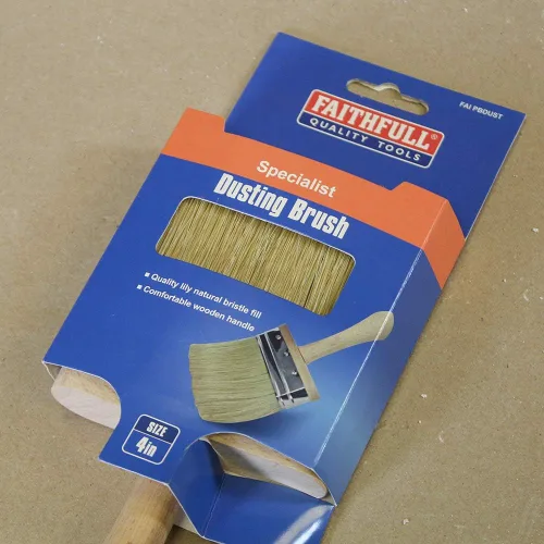 Vista 4 de Faithfull FAIPBHANGDIY-TB - Cepillo de polvo (3.937 in, 4 pulgadas), multicolor