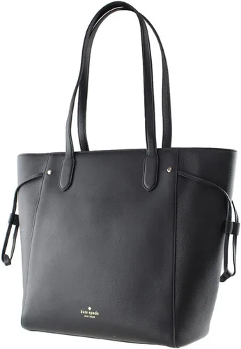 Vista 4 de Kate Spade New York Bolso de hombro grande con asa doble (negro), Negro