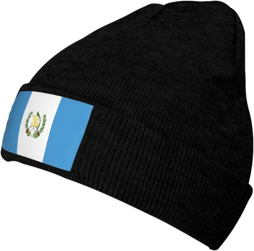 Vista 20 de Gorro de punto nacional para invierno y otoño, gorros para hombres y mujeres, gorro cálido con puños, gorro de esquí suave unisex