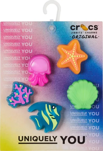 Vista 3 de Crocs Jibbitz - Paquete de 5 dijes para zapatos de animales Jibbitz para Crocs