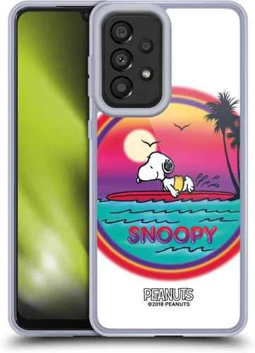 Vista 423 de Head Case Designs Officially Licensed Peanuts Beach Surf Snoopy Boardwalk Airbrush Gel Case [Military Grade Protection] Compatible with Google Pixel