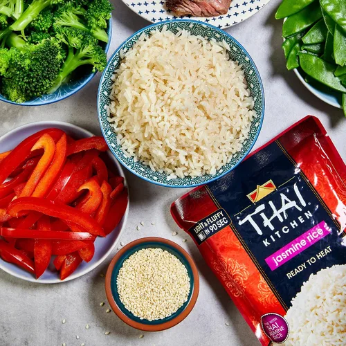 Vista 6 de Thai Kitchen Arroz de jazmín, 8.8 oz