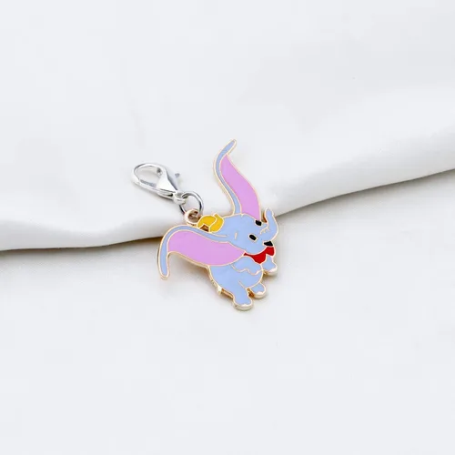 Vista 2 de AKTAP Divertido dije con cremallera inspirado en elefante mosca para bolso de mano, bolso de mano, colgante de elefante mosca para hacer joyas
