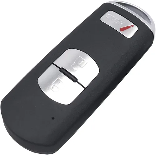 Vista 2 de Horande Funda de repuesto para llavero de 3 botones para Mazda 3 CX3 CX5 CX7 CX9 6 Speed 3 Keyless Entry Key Fob Shell