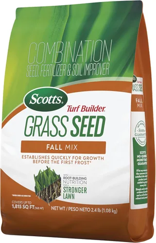 Vista 5 de Scotts Turf Builder - Mezcla de semillas de césped para otoño, 2.4 libras.