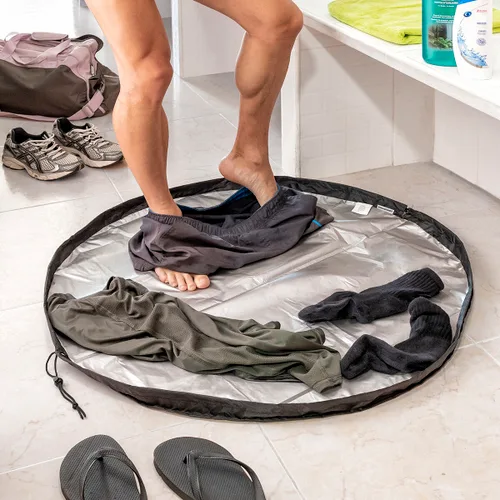 Vista 2 de Esterilla para Vestuarios y Bolsa Impermeable 2 en 1 Gymbag InnovaGoods