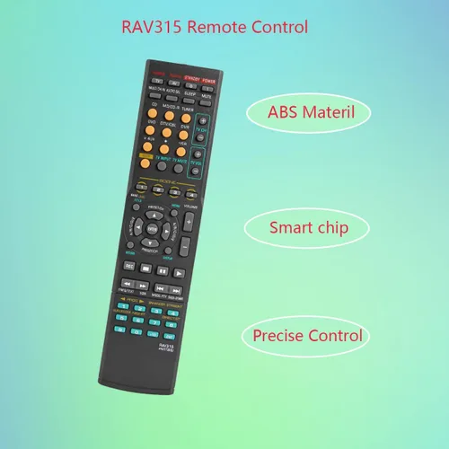 Vista 2 de GHUST RAV315 Control remoto de repuesto para Yamaha RX-V459 RX-V4600 RX-V463 RX-V550 RX-V557 RX-V559 RX-V563 RX-V565 RX-V659 RX-V661 RX-V663 RX-V730