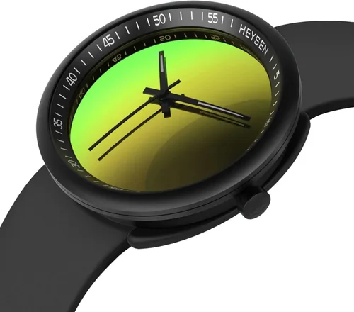 Vista 5 de HEYSEN Japanese Quartz Movement Watches for Women-Unisex Fashion Gifts Couples Watches-Avant-Garde INS Style Ultra-Thin Simple and Cool Waterproof