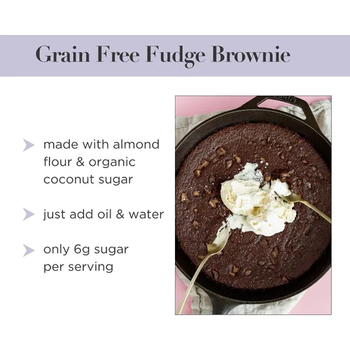 Vista 5 de Stellar Eats Mezcla para hornear brownie sin cereales Sin gluten, sin lácteos, a base de plantas, apta para paleo, endulzada naturalmente