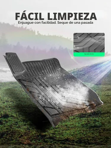 Vista 8 de YHTAUTO Alfombrillas automotrices para Toyota Tacoma 2016-2023 Access Cab