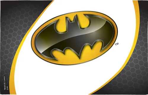 Vista 2 de DC Comics Batman Logo Vaso de 16 onzas con tapa