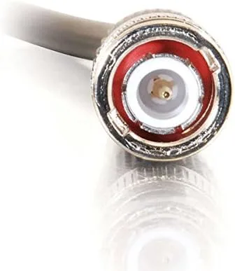 Vista 3 de C2G 03189 RG58 BNC Thinnet Cable coaxial, negro (50 pies, 50.0 ft)
