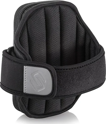 Vista 4 de Sporteer Entropy E8 - Brazalete acolchado para correr – Soporte de espuma viscoelástica contorneada para iPhone 17/16/15 Pro Max & Plus, Galaxy