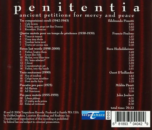 Vista 2 de Penitentia