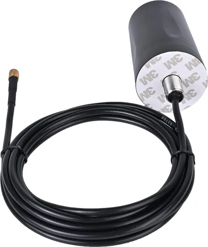 Vista 6 de Antena impermeable de montaje en pared 4G LTE, 2.5 dBi, IP66, conector macho SMA, montaje de orificio pasante