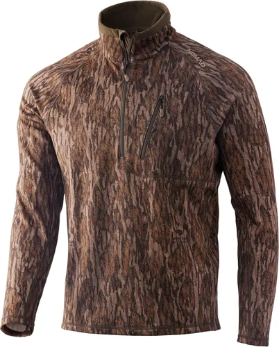 Vista 7 de NOMAD Men's Utility 1/2 Zip Wind Resistant Pullover Hunting Jacket Musgo