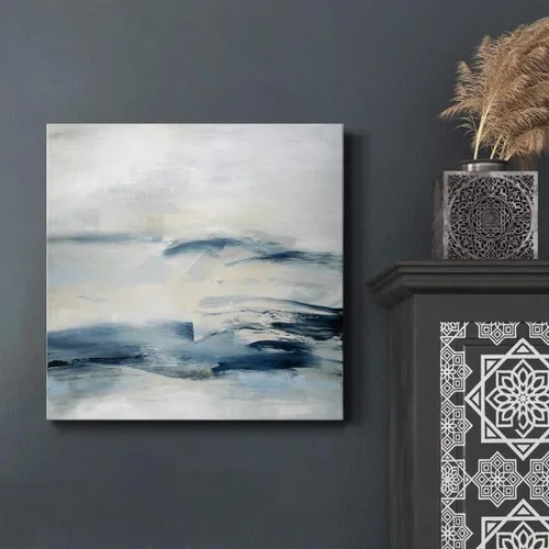 Vista 4 de Renditions Gallery Arte de pared a la deriva, decoración en lienzo de alta calidad con envoltura de galería, listo para colgar, 10 pulgadas de alto