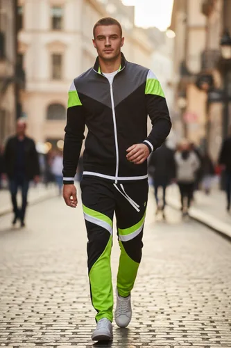 Vista 2 de SCREENSHOT - Pantalones de chándal de moda para hombre, moda urbana premium, ropa de calle, parte inferior - corte recto