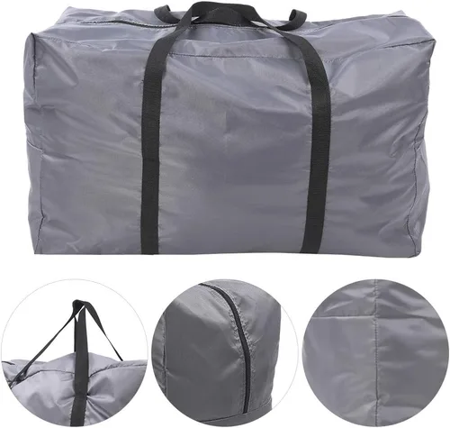 Vista 9 de so - Bolsa de transporte plegable grande, multifuncional, para kayak, barco, canoa, mar, pesca, rafting, natación, campamento (gris)