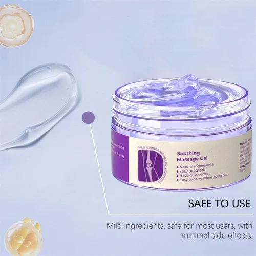 Vista 3 de 2 unidades de gel morado para articulaciones, crema de masaje relajante, actividades articulares en todo el cuerpo, alivia las rodillas, el lumbar