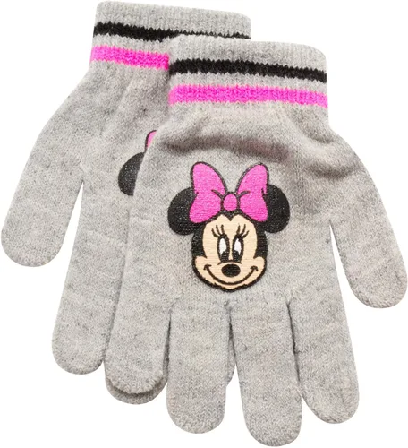 Vista 3 de Disney Girls Minnie Mouse and Vampirina Winter Hat and 2 Pair Mitten or Glove Set (ToddlerLittle Girl)