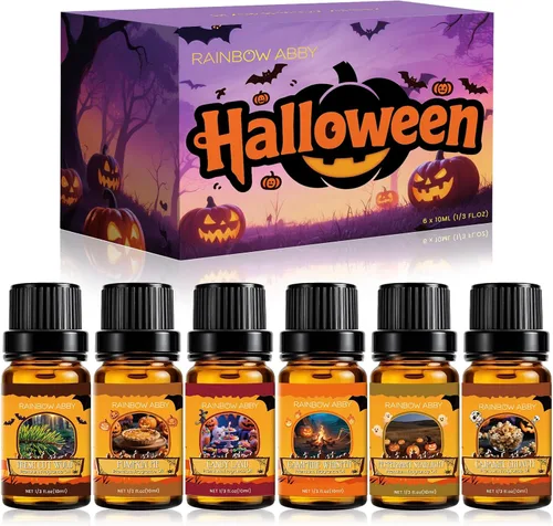 Vista 11 de RAINBOW ABBY Juego de aceites aromáticos para caballeros, cuero, ron de laurel, madera de teca, cedro, tabaco dulce, sándalo para aromaterapia