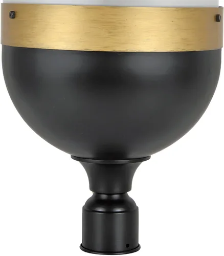 Vista 4 de Brian Patrick Flynn para Crystorama Capsule Outdoor 3 Light Post