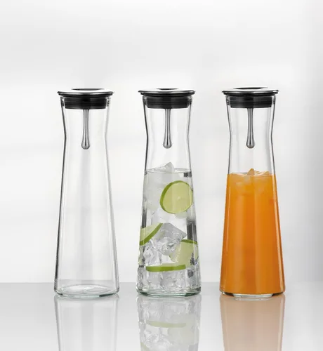 Vista 6 de Simax - Decantador para agua INDIS 1.1L jugo de vino, klid de metal, talla única, transparente
