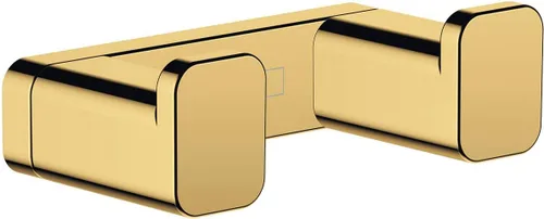 Vista 8 de hansgrohe AddStoris 41755340 - Accesorios de doble gancho en cromo negro cepillado de 1 pulgada