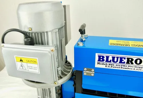 Vista 6 de BLUEROCK Herramientas modelo MWS-808PMO máquina peladora de cables de cobre de la máquina