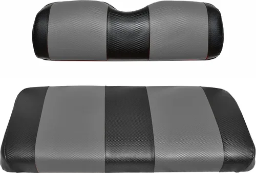 Vista 11 de Funda de repuesto para carrito de golf Club Car Precedent - Asiento de banco delantero - Vinilo marino premium - Costuras de 5 paneles - Instalación