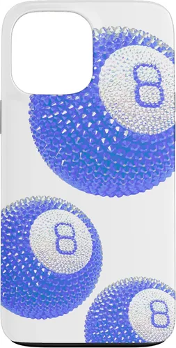 Vista 24 de Lucky Disco 8 Blue Case for iPhone 17