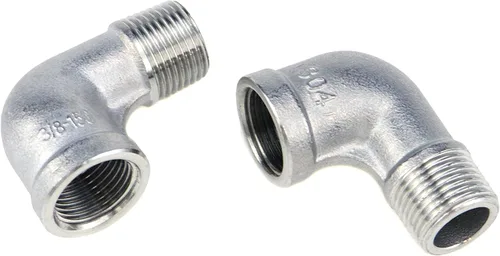 Vista 9 de 1 PIEZA Accesorios de Codo de 45 Grados, Tubo Macho NPT de 1" a 1" NPT Hembra 304 Accesorio de Tubería de Acero Inoxidable, Acoplador Conector