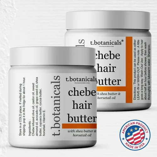 Vista 7 de Chebe - Juego de aceite y mantequilla para el cabello, todo natural, aroma a lavanda, para cabello grueso y grueso, promueve la hidratación