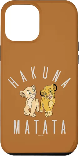 Vista 25 de Funda para iPhone 13 Pro Max Disney The Lion King Simba y Nala Hakuna Matata