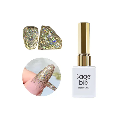Vista 6 de Hydrogel Ice Skin Glitter Gel Polish Collection Radiate with Energy 01
