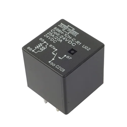 Vista 9 de 898H-1CH-C-R1 U03 12VDC 50A Mini 280 Relé automotriz con flujo SPDT apretado 5 pines