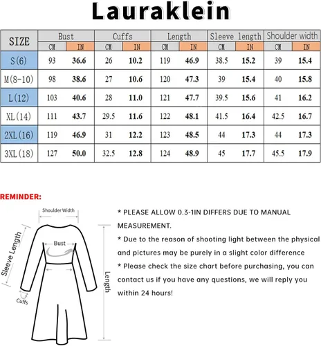 Vista 6 de LauraKlein Vestido bohemio bordado floral estilo étnico europeo manga 34 cuello en V vestidos midi para mujer vestido bohemio de primavera