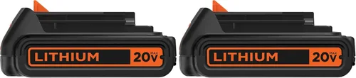 Vista 13 de BLACK+DECKER Batería 20V MAX, Batería de Iones de Litio 1.5Ah, Tiempo de Funcionamiento Extendido, Compatible con Herramientas, Equipo
