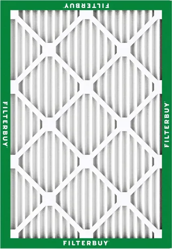 Vista 8 de Filterbuy Filtro de aire MERV 8 de 25 x 28 x 1 pulgadas, protección contra el polvo (paquete de 1), filtros de aire de repuesto plisados HVAC