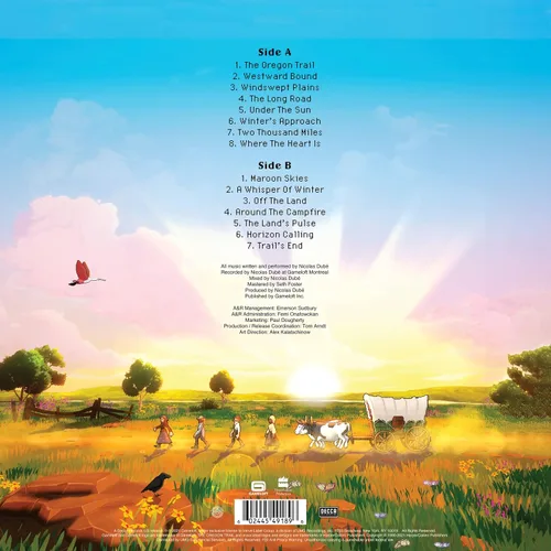 Vista 2 de The Oregon Trail Music From The Gameloft GameTransparent Purple LP