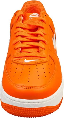 Vista 3 de Nike Tenis Air Force 1'07 para hombre, Naranja de seguridadBlanco Summit