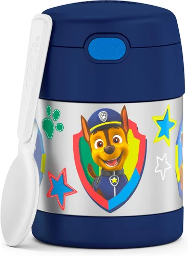 Vista 55 de THERMOS FUNTAINER - Tarro de comida para niños con cuchara, 10 onzas, Baby Shark